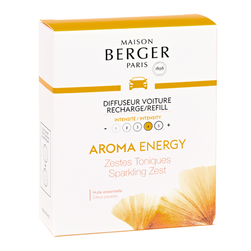 Maison Berger Paris Car Diffuser Aroma Energy Refill