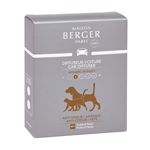 Maison Berger Paris Car diffuser Anti-odor Pets #2 Floral & Zesty Refill