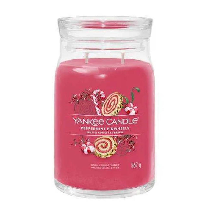 Yankee Candle Peppermint Pinwheels Signature Large Jar