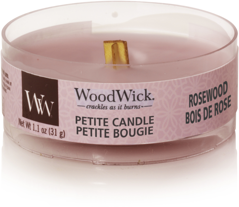 Woodwick Rosewood Petite Candle