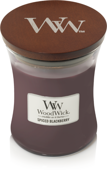 WoodWick Spiced Blackberry Medium Candle