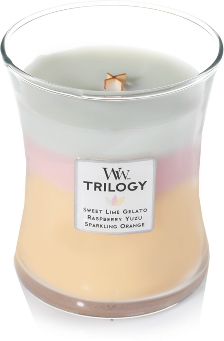 WoodWick Summer Sweets Trilogy Medium Candle