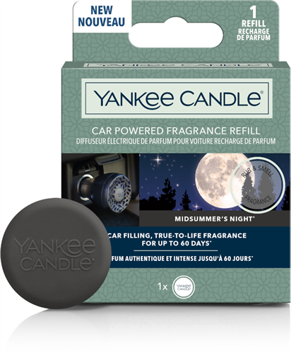 Yankee Candle Midsummer's Night Car Powered Fragrance Diffuser Refill