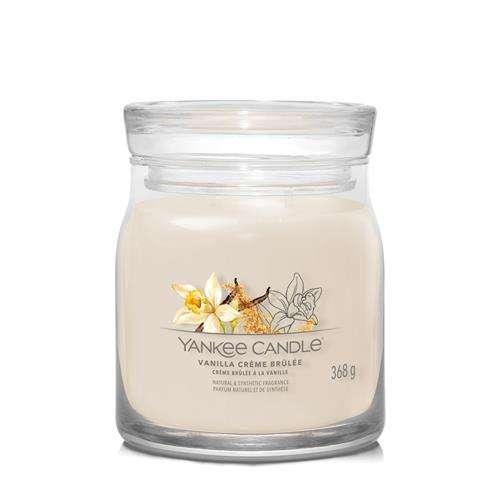 Yankee Candle Vanilla Crème Brûlée Signature Medium Jar