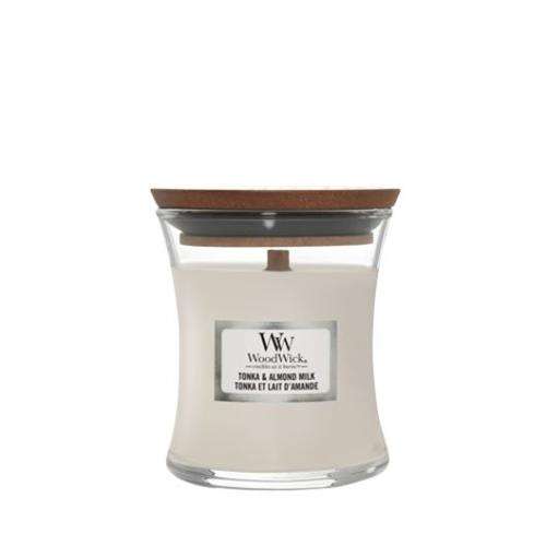 WoodWick Tonka & Almond Milk  Mini Candle