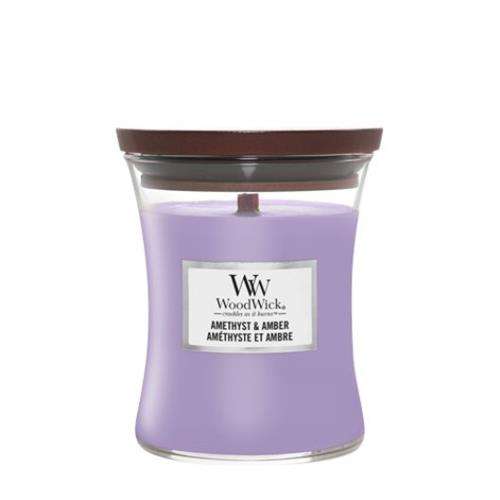 Woodwick Amethyst & Amber Medium Candle