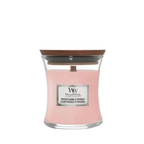 WoodWick Pressed Blooms & Patchouli Mini Candle