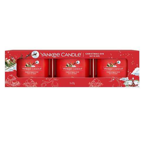 Yankee Candle Christmas Eve Filled Votive 3 Pack