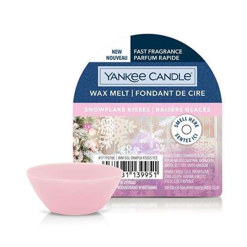 Yankee Candle Snowflake Kisses New Wax