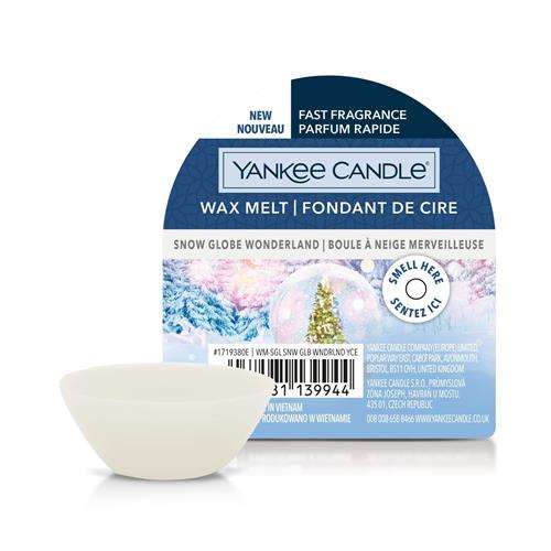 Yankee Candle Snow Globe Wonderland New Wax