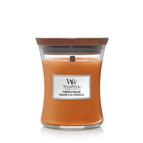 Woodwick Pumpkin Praline Medium Candle