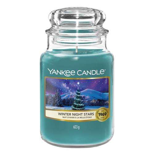 Yankee Candle Winter Night Star Large Jar