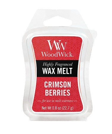 WoodWick Crimson Berries Mini Wax Melt