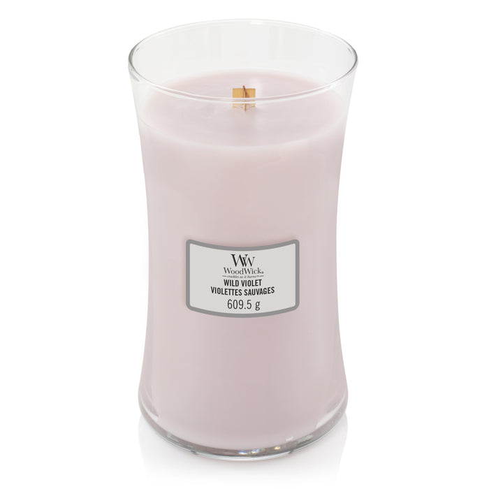 WoodWick Wild Violet Large Candle